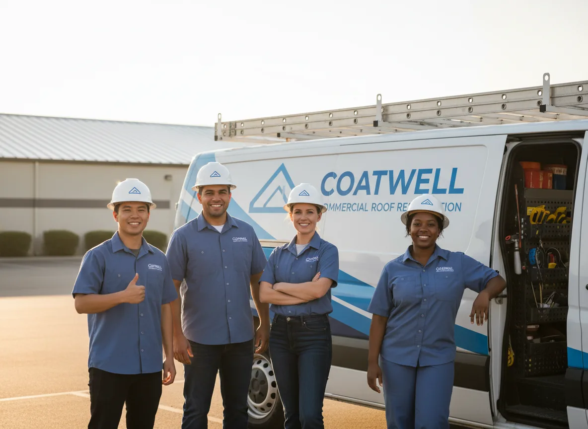 Commercial roof coating company in Kennedy, MN